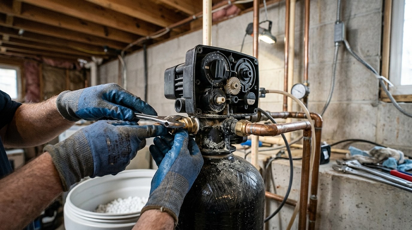 Water Softeners on a water softener