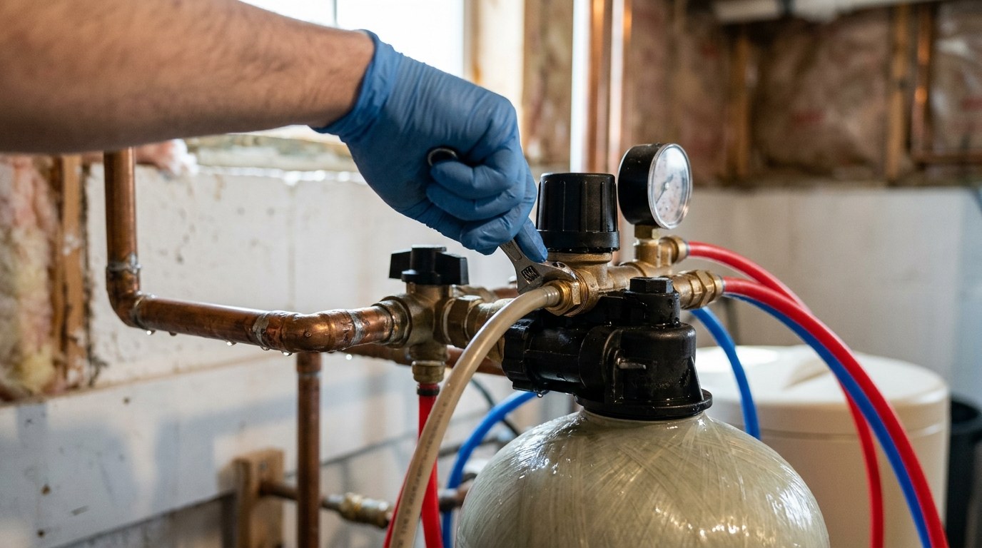 Well Water Filtration on a water softener