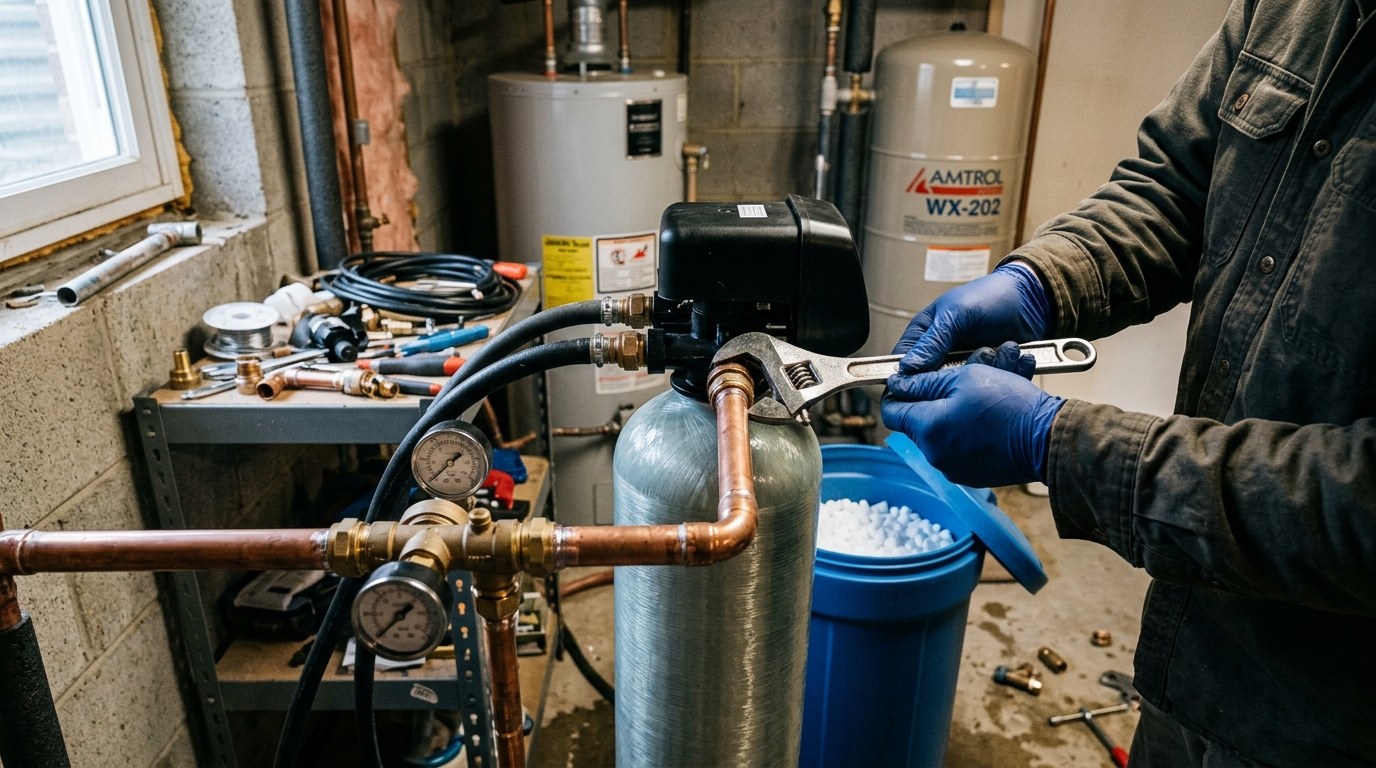 Whole House Filtration on a water softener